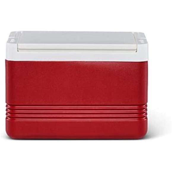 Igloo Legend 6-Can Cooler, Red, 5 Qt - Picture 2 of 10